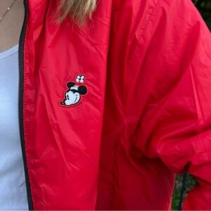 Disney Minnie Mouse REVERSIBLE puffer jacket for adults.